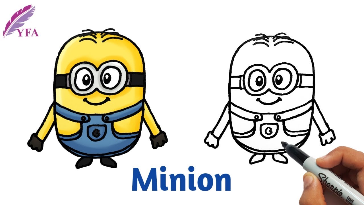 Train your sketching skills having fun with the Minions !