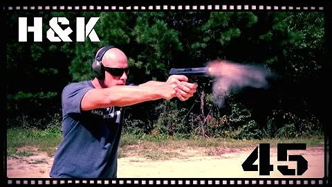 Heckler & Koch HK 45 Handgun Review (HD)