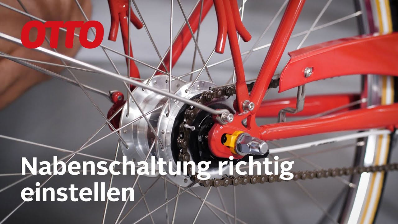 Die Nabenschaltung beim Fahrrad richtig einstellen | OTTO ...