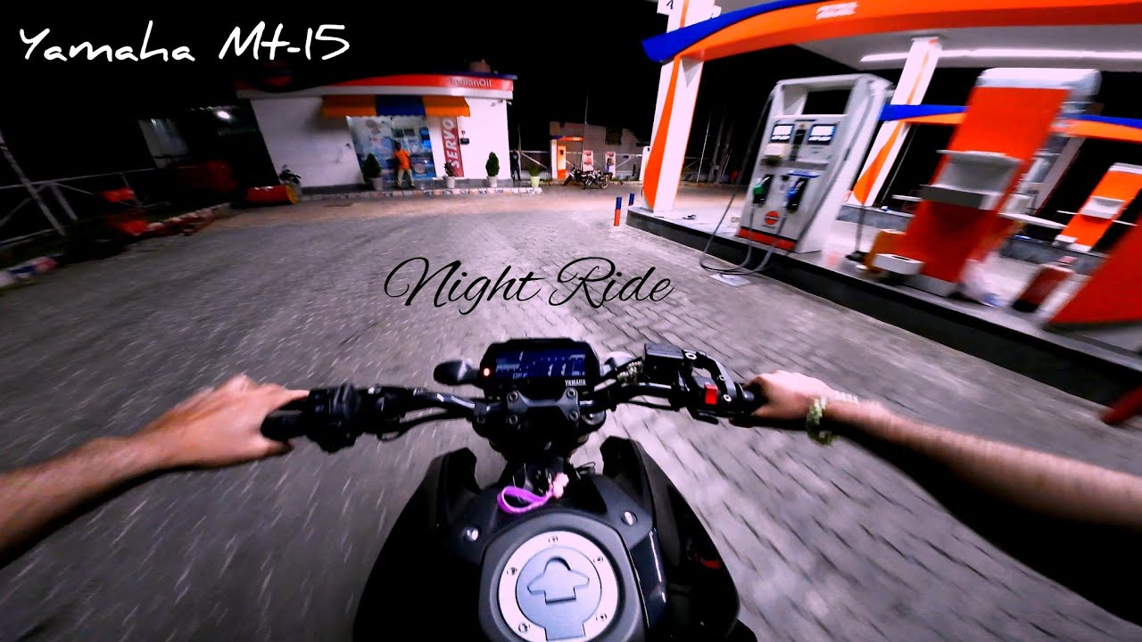 MT 15 RIDER | MT 15 NIGHT RIDE | MT 15 ENGINE SOUND | JK RIDER SATISH