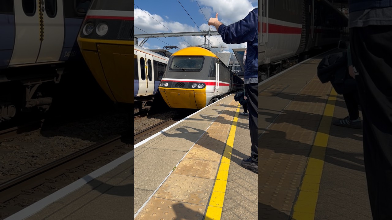The North-South Connection HST Tour Intercity 43025 Exeter & 43159 Rio Warrior Depart Reading