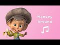 Masha And The Bear MONKEY AROUND Karaoke Song 