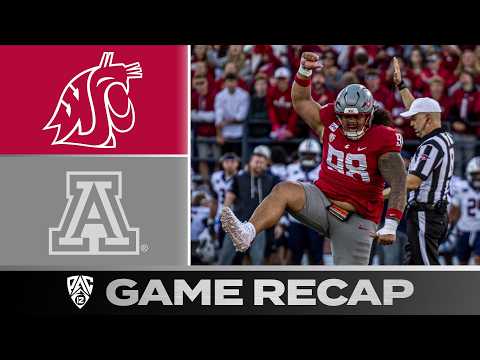 Washington State vs. Arizona: Cougs Battle in Loss, Total 335 YDS | FULL Game Highlights (9/26/2026)