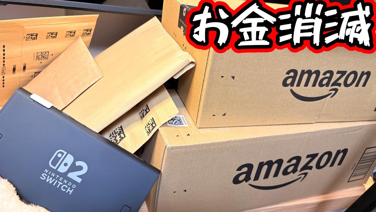 Amazonでスイッチ2関連の商品を買いすぎてやばい。【買ったもの紹介】