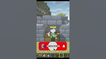 Fast Cobblestone Generator in minecraft #shorts