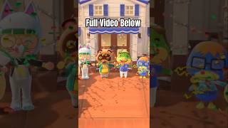Celebrating opening of Resort Hotel in Animal Crossing: New Horizons #youtubeshorts #acnh #shorts