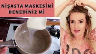 Saçınıza Nişasta Maskesi Yaptınız Mı ? Saça Nişasta Maskesi, Mısır Nişastası Saç Maskesi,