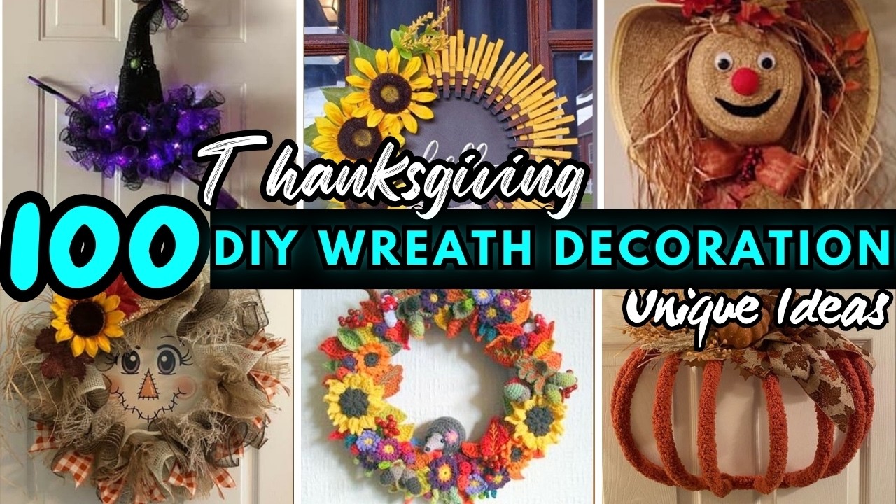 DIY Thanksgiving Wreath Ideas to Transform Your Holiday Door