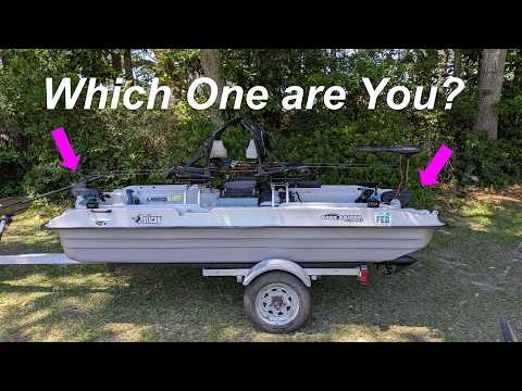 Bow or Stern?  Pelican Bass Raider Motor Placement.