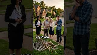 HOA Destroyed My Grandparents' Bench. #hoa #hoadrama #hoakaren #hoastories #ai #shorts #facts