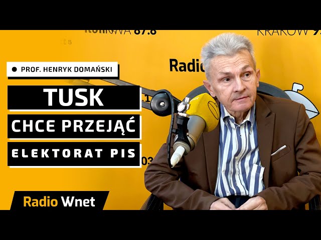 Prof. Henryk Domański: Donald Tusk ma powody by się bać. Polacy przecież nie popierają europolityki class=