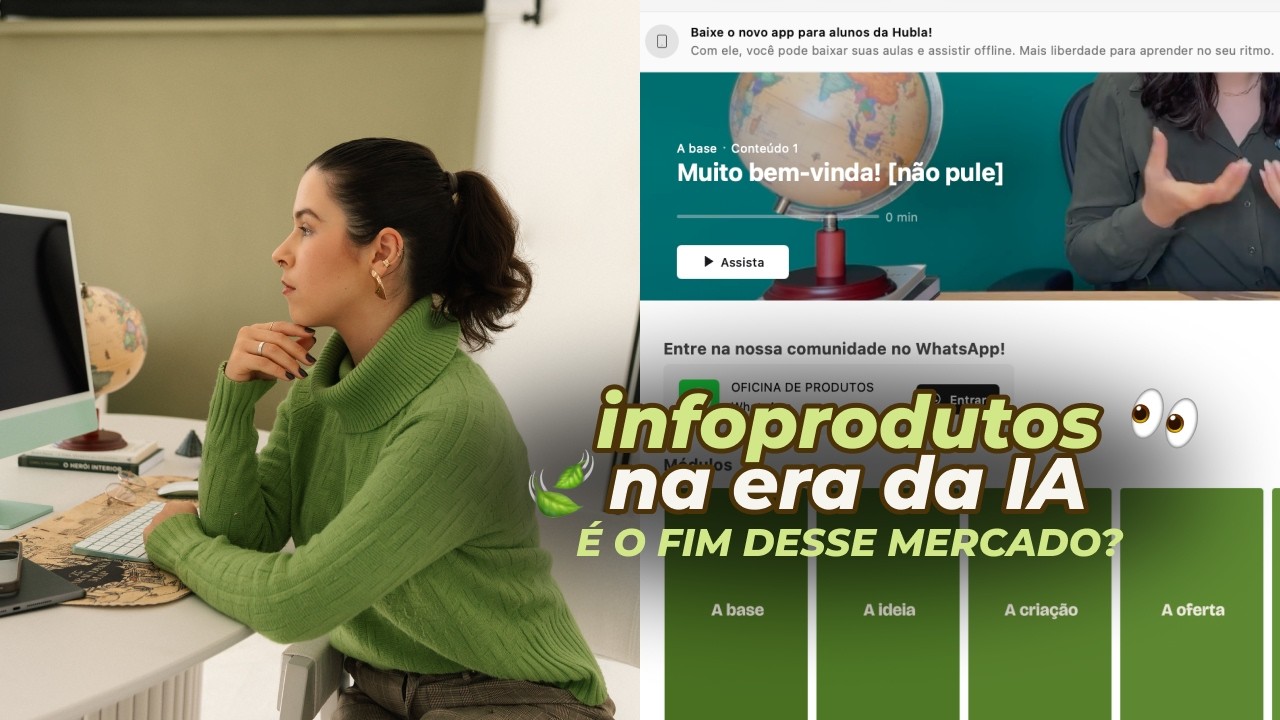 Como criar um Infoproduto que vai (realmente) vender e ser usado - YouTube