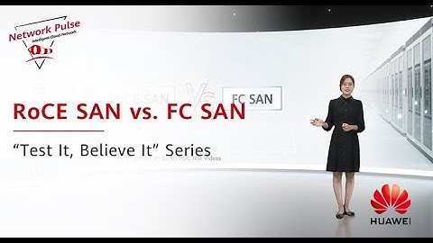 RoCE SAN vs  FC SAN | Test It, Believe It Series for Data Center Networks