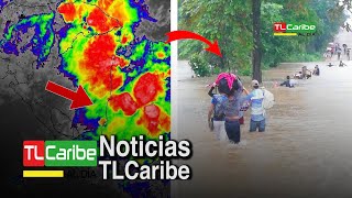  Onda tropical provoca estragos en el Caribe Sur