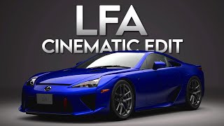 Lexus LFA - Cinematic Edit - Gran Turismo 7 PS5