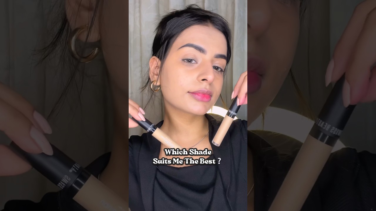 Comparing Swiss Beauty Concealer Shades 