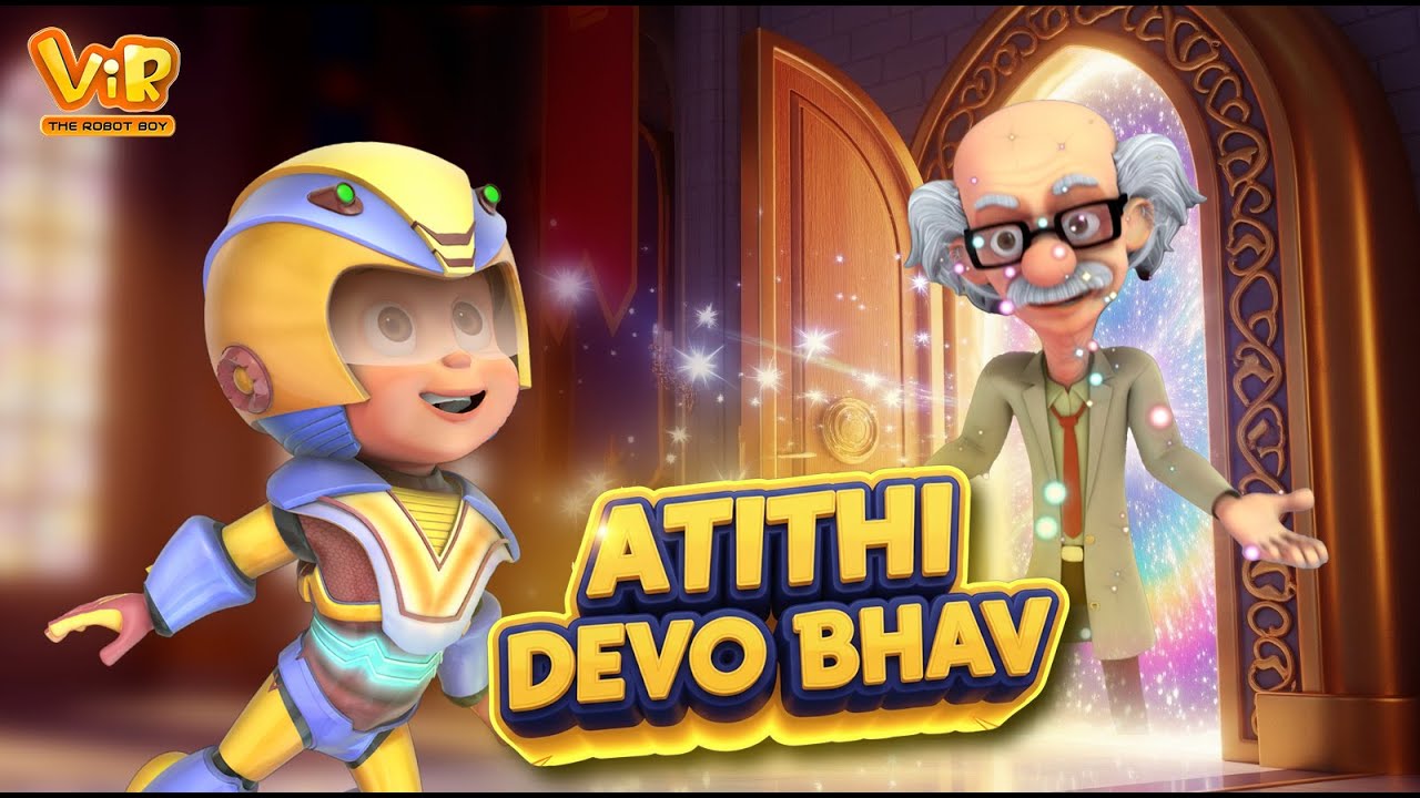 Atithi Devo Bhaw | Vir New Episode | Vir The Robot Boy Hindi Cartoon for Kids 
