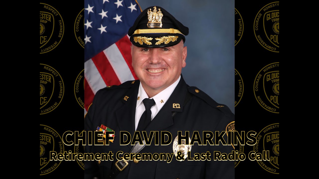 Gloucester Township Police Chief David Harkins Retirement Ceremony 10-29-2025 (full video)