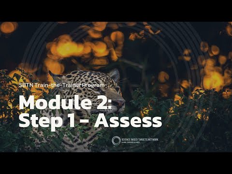 Module 2 Sbtn SBTN Learning Resources - Module 2: Assess your impacts on nature - YouTube