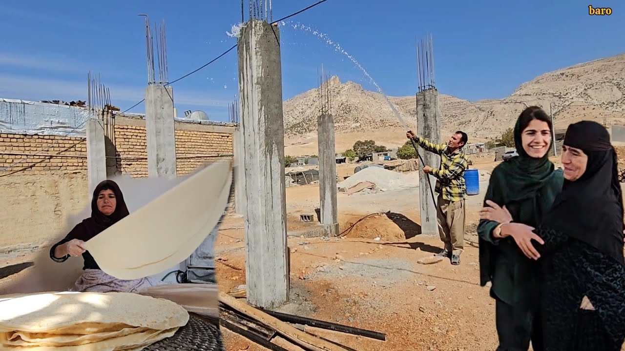 The Resilient Life of Nomadic Families: A Journey through Baking, Building, and Bonding