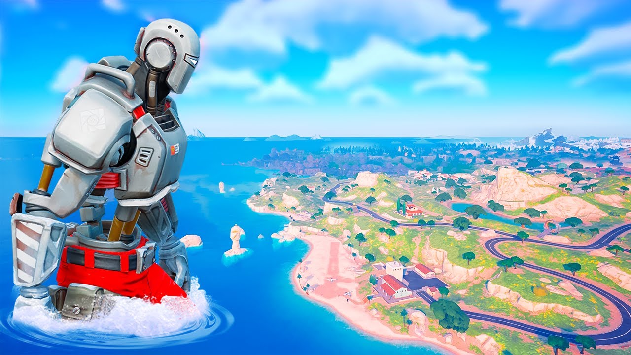 Hay un BUG que te vuelve GIGANTE en Fortnite...