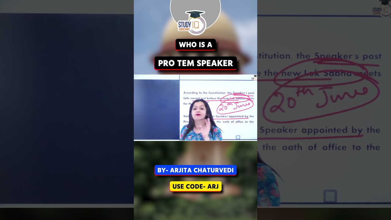 Om Birla : Who is Pro Tem Speaker ?