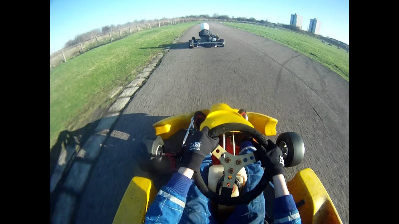tilbury kart crash gopro kart flip gx390 YouTube