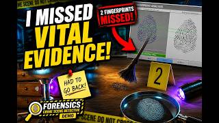 Forensics: Crime Scene Detective Demo | I Missed Vital Evidence! screenshot 1