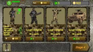 My Pocket Army (android game) starting screenshot 3