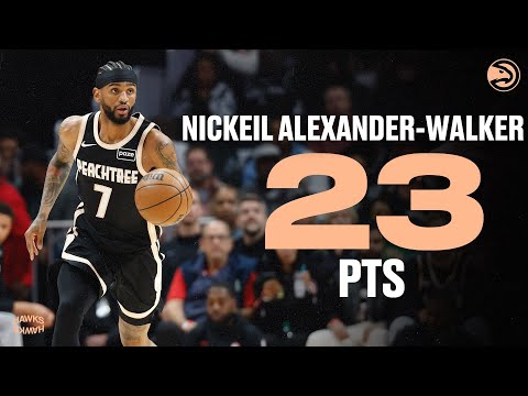 Nickeil Alexander-Walker scores 23 points off bench for Hawks vs. Spurs