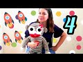 El número 4 para niños - Aprendamos con Majo - Miss Majo ⭐