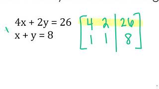Video Notes 3-6: Solving Systems with Matrices (Part 2)
