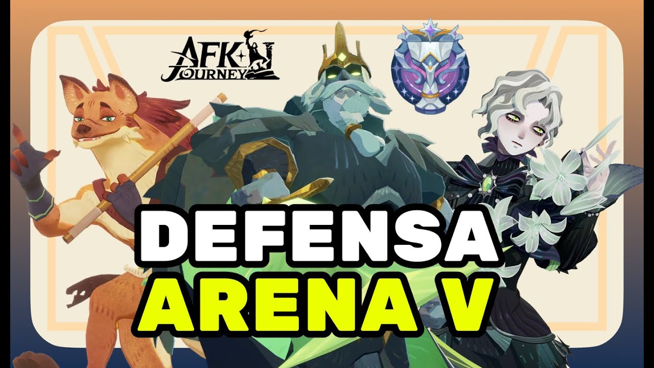 Mi defensa F2P para la arena V, el mapa más complicado. Guía PvP AFK ...