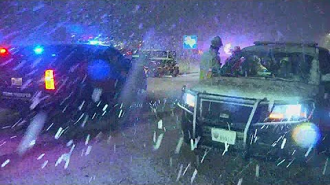 North Texas snow caps off crazy day of weather throughout the state