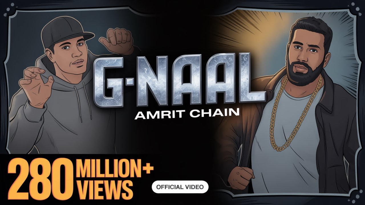 G-NAAL -AMRIT CHAIN ( Official Video ) Latest new punjabi songs 2025