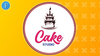 Cake Logo Design On Pixellab || Bakery Logo Design In Pixellab || Bakery Logo screenshot 5