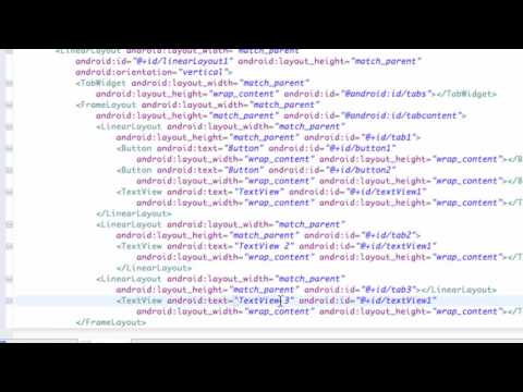 Android Application Development Tutorial   84   Tabs setup with TabHost