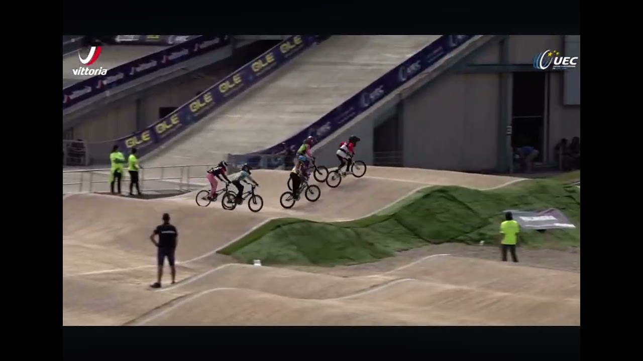 BMX racing European Championships 2025 Valmiera Latvia Female 10s Eliza BMX moto 3