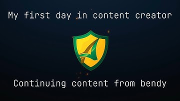 My first day as a content creator and NEW INTRO