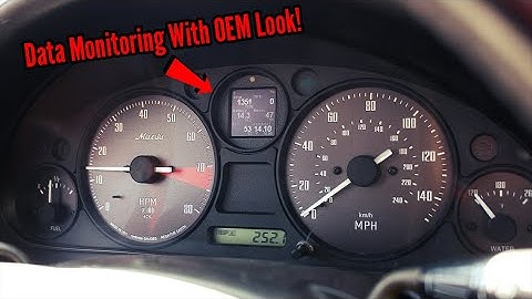 Installing a CANCHECKED Multi-Function Gauge In The NB Miata! [Project 2SJ Ep15]