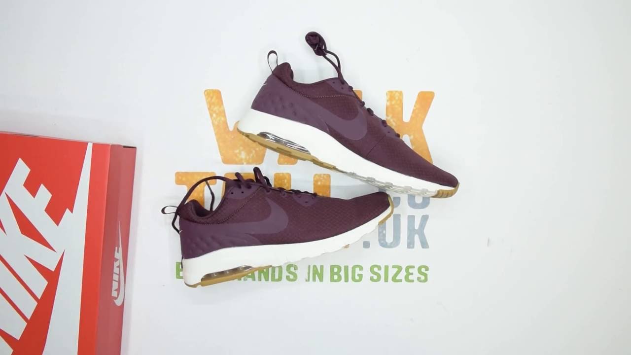 air max motion maroon