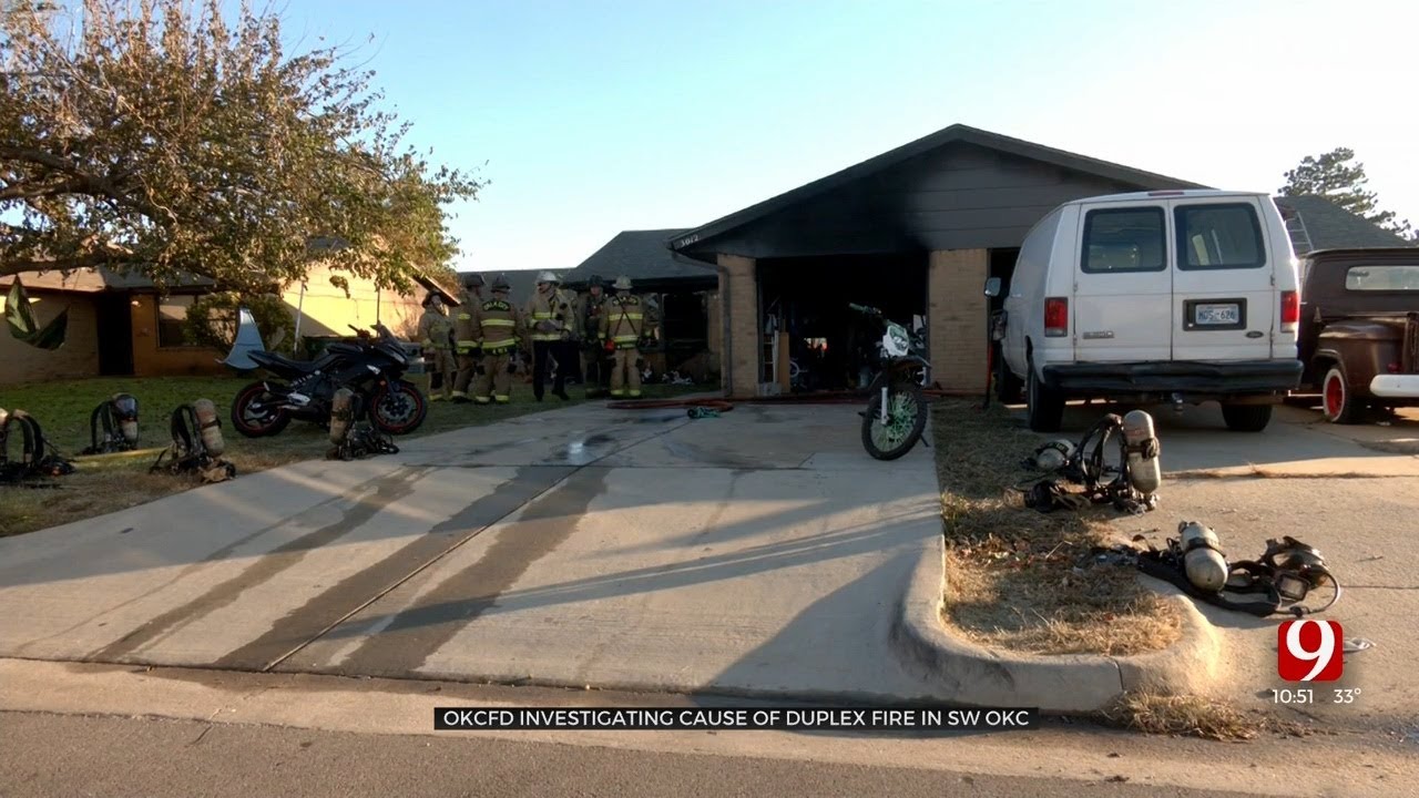OKCFD Investigating Cause Of Duplex Fire In SW OKC