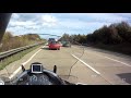 BMW K 1200 LT, Highspeed on german autobahn