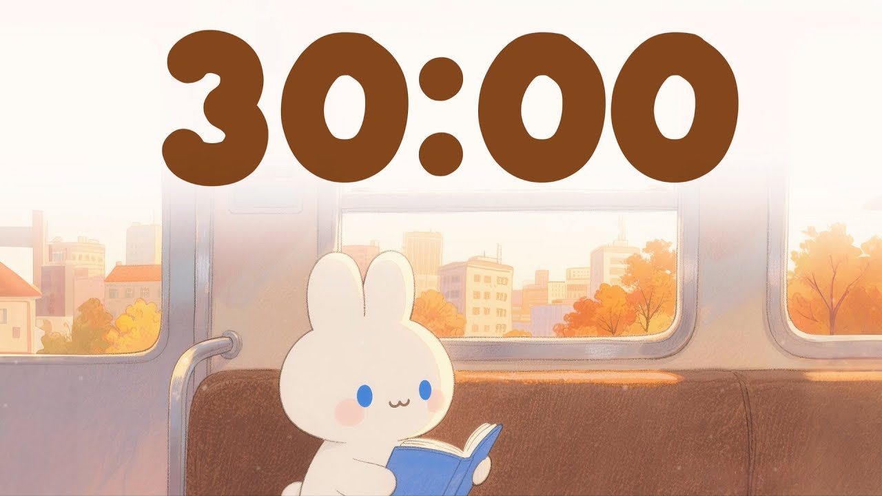 Autumn Vibes 🎵 30 minute timer with music for classroom