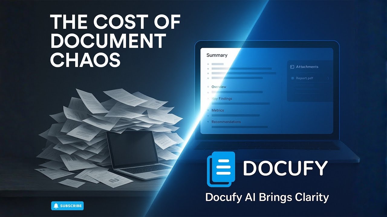 Docufy AI: From Document Chaos to Clarity | The Future of Document Intelligence