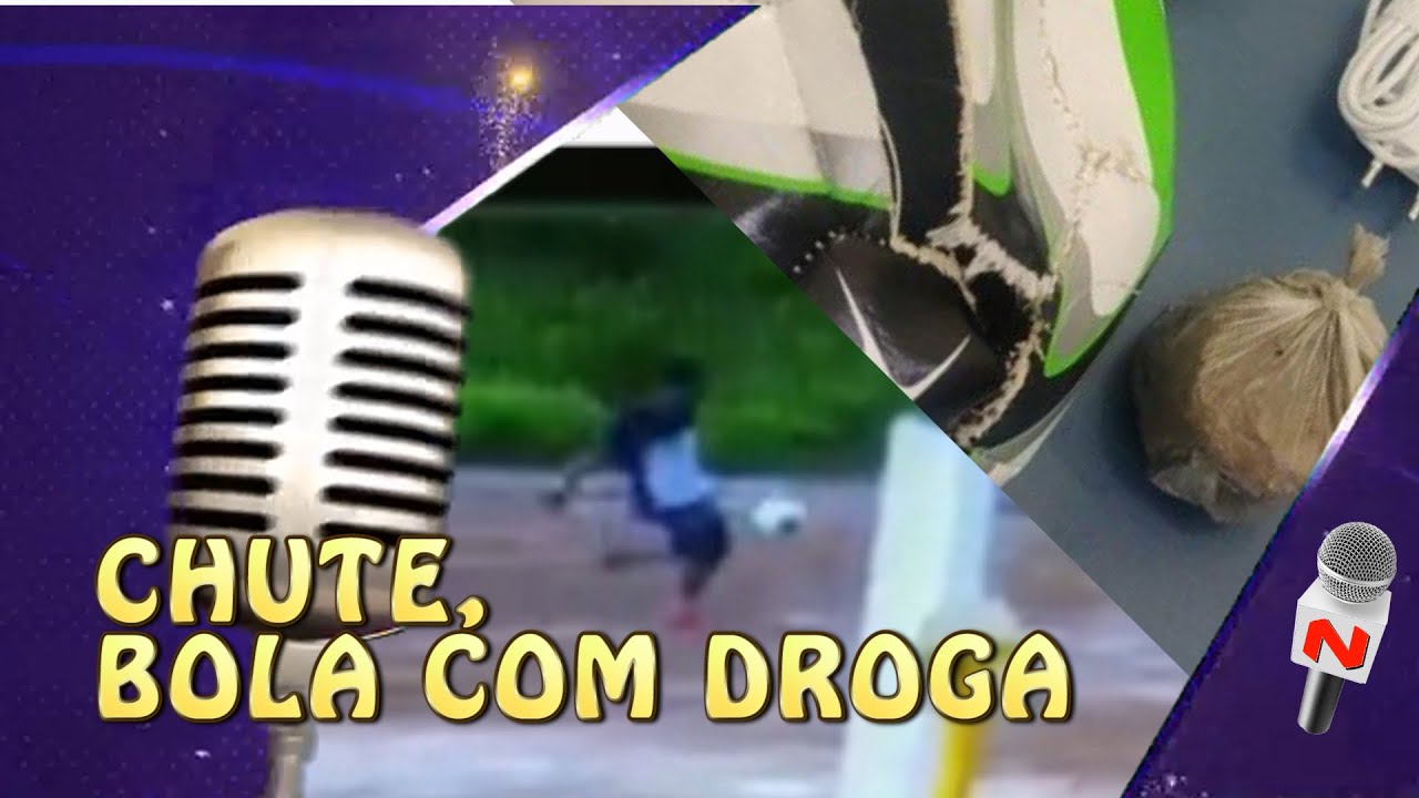 Vídeo: Um homem chuta bola cheia de drogas para dentro de presídio