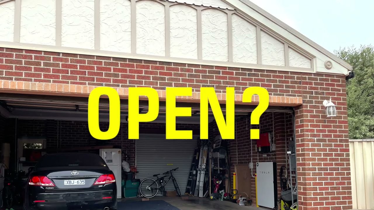 Control4 Garage Door Open