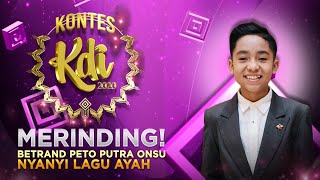 MERINDING! Betrand Peto Putra Onsu Nyanyi Lagu Ayah - Popular Clips