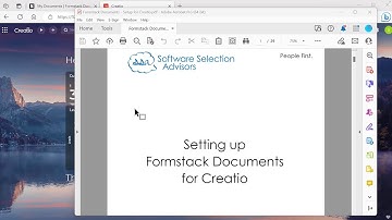 Formstack Documents Connector for Creatio