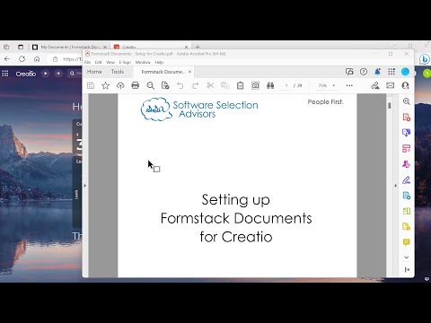 Formstack Documents Connector for Creatio
